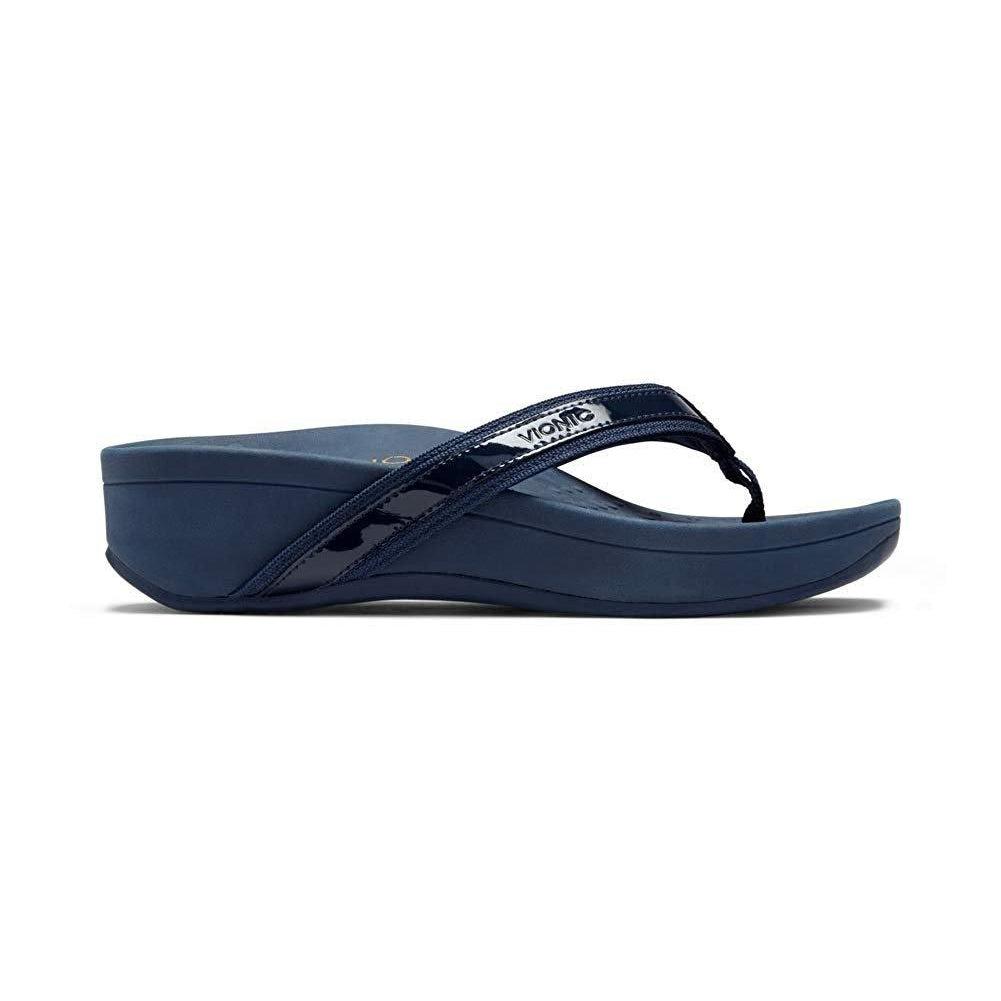 Vionics womens s6 - platform sandals w/ arch support- navy blue Amazon.com | Vionic Monica Women main image 3