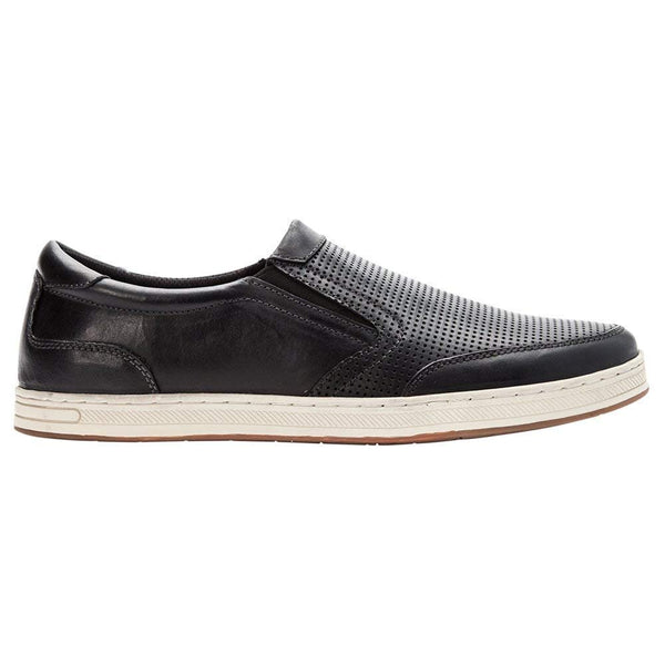 Propét Propet Men's Logan Nubuck, Nylon, Polyurethane, Rubber Slip On Sneakers