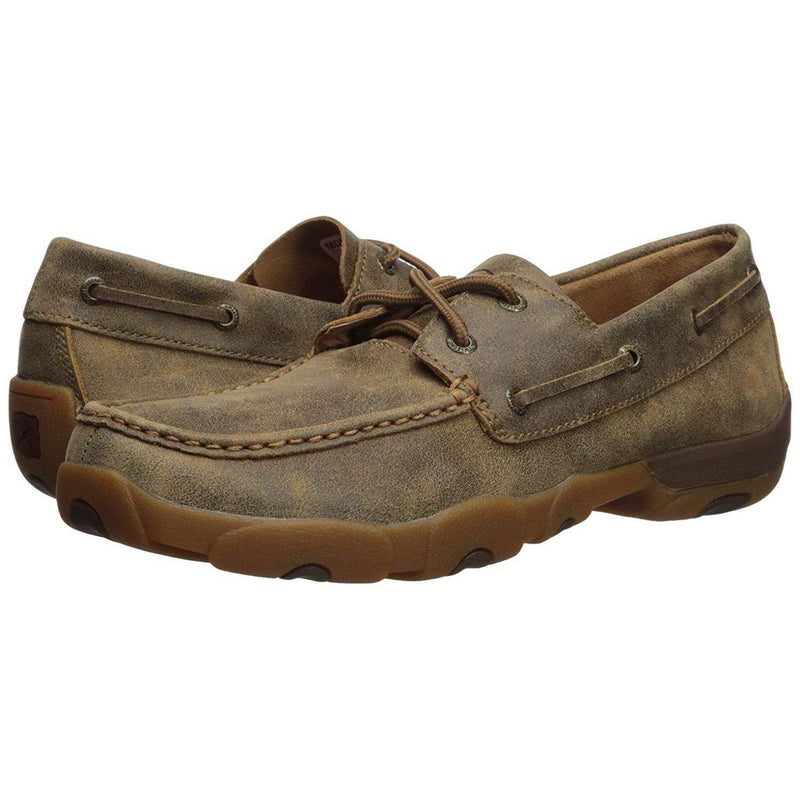 Atlantic Works×BEAMS Moccasin deckshoes Cotton Canvas Deck Shoe Low - The Armoury