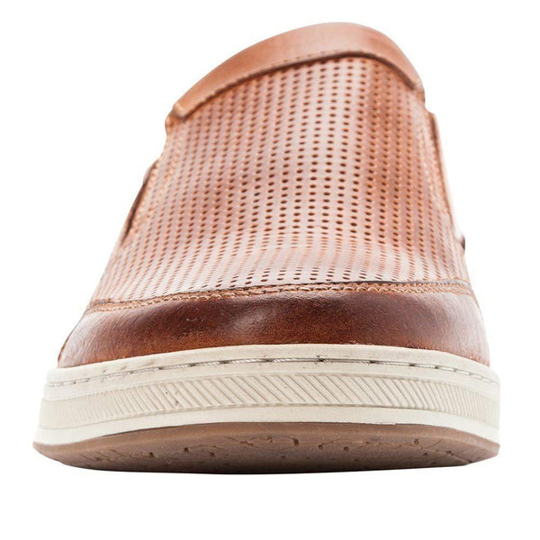 Propét Propet Men's Logan Nubuck, Nylon, Polyurethane, Rubber Slip On Sneakers