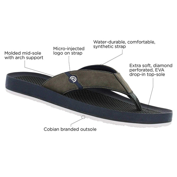 Cobian Men's Hybrid DX Flip Flop