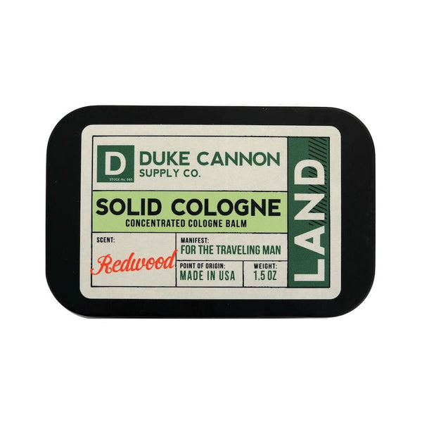 Duke Cannon Solid Cologne for Men, 1.5oz.