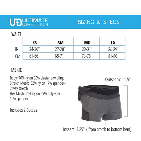 Ultimate Direction Womens Hydro Skin Running Shorts