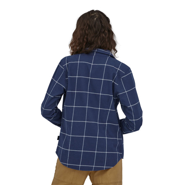 Patagonia Women's Long-Sleeved Organic Cotton Midweight Fjord Flannel Shirt