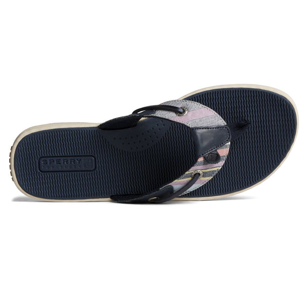 Sperry Women's Seafish Chambray Striped Sandal