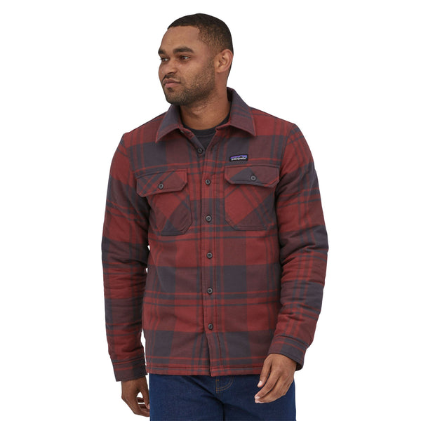 Patagonia Men's Insulated Organic Cotton Midweight Fjord Flannel Shirt