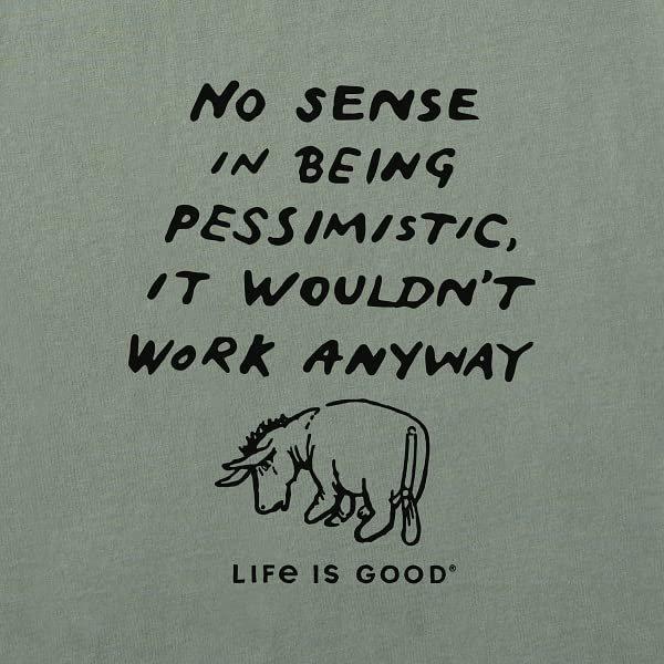 Life is Good Men's Crusher Crew Neck T-Shirt