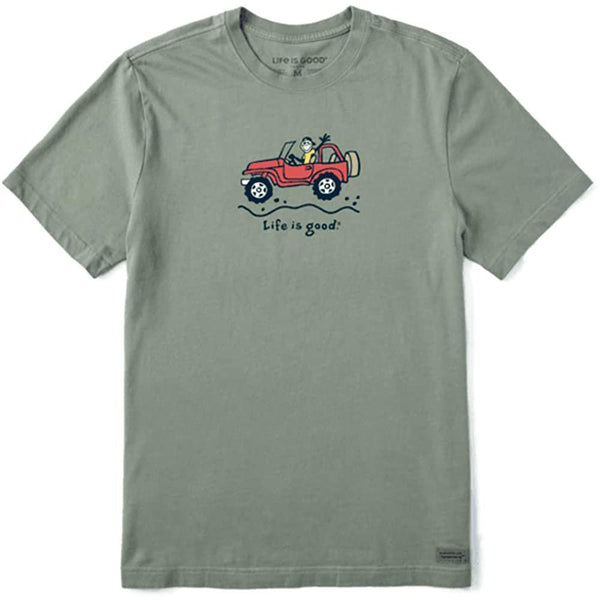 Life is Good Men's Crusher Crew Neck Tee - Jake & Pals