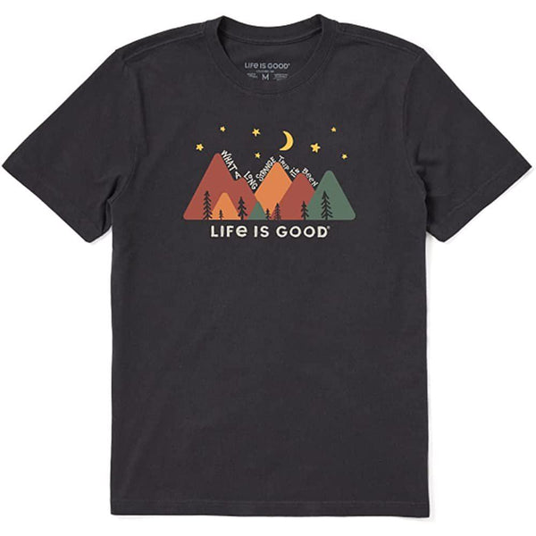 Life is Good Men's Crusher Crew Neck Tee - Explore