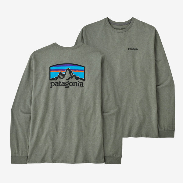 Patagonia Men's L/S Fitz Roy Horizons Responsibili-Tee