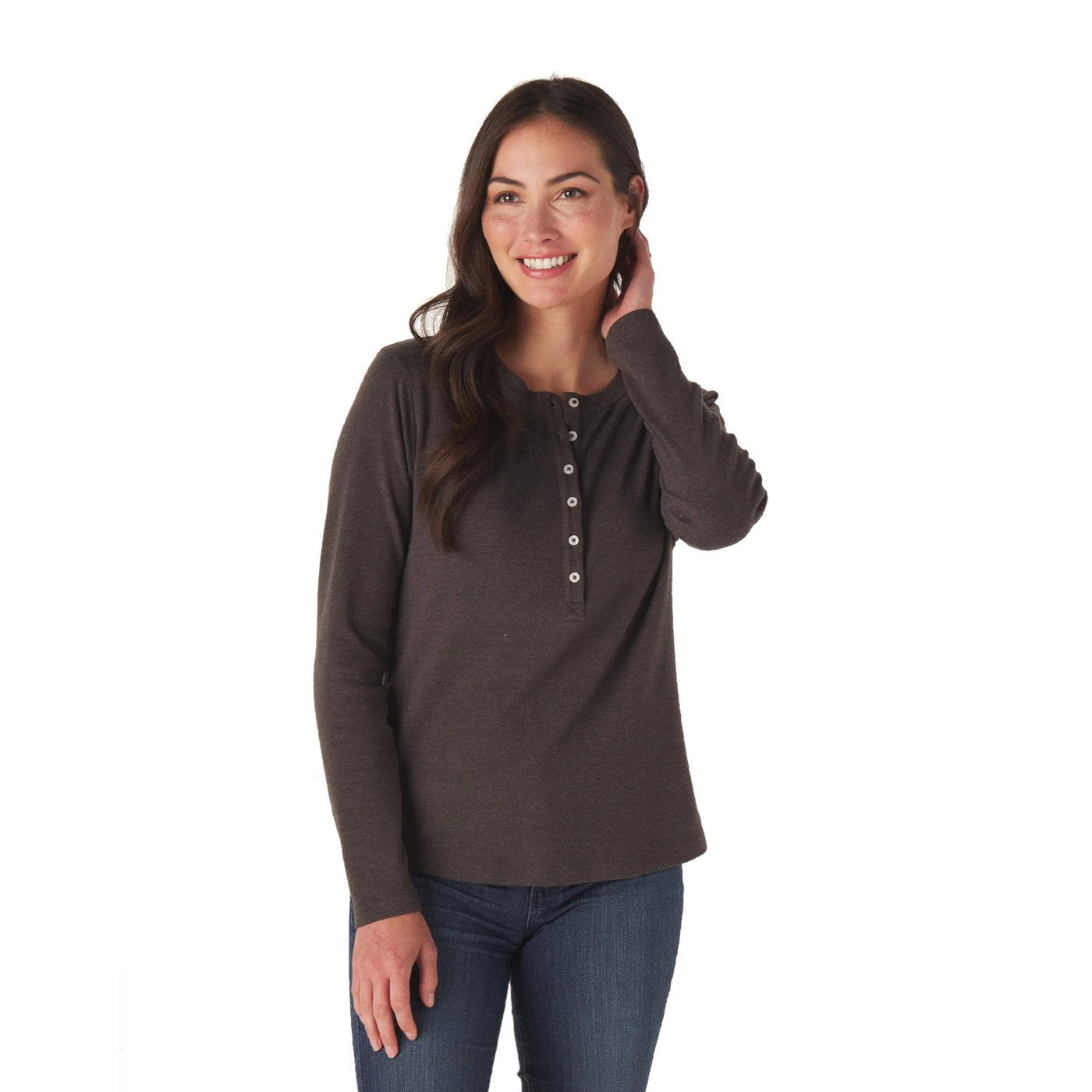 The Normal Brand Puremeso L/S Henley - Women's