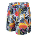Blue Cut Work Tropical