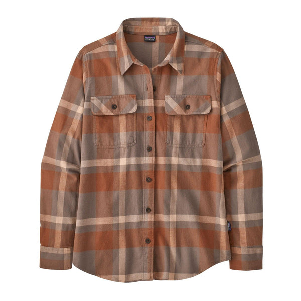 Patagonia Women's Long-Sleeved Organic Cotton Midweight Fjord Flannel Shirt