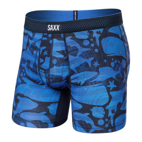 Saxx Men's Droptemp Cooling Mesh Boxer Brief w/Fly
