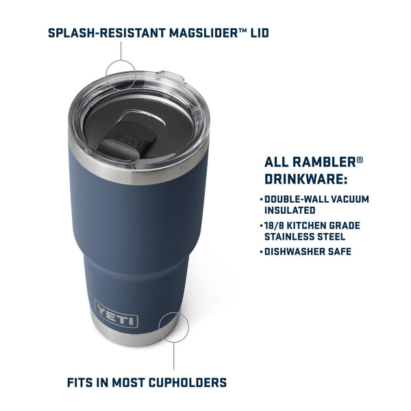 YETI Rambler® 30oz Tumbler with MagSlider™ Lid