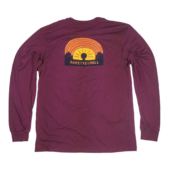 Fayettechill Unisex Long Sleeve Petroglyphic Tee