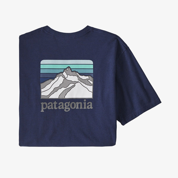 Patagonia Men’s Line Logo Ridge Pocket Responsibili-Tee