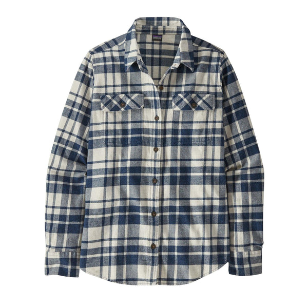 Patagonia Women's Long-Sleeved Organic Cotton Midweight Fjord Flannel Shirt