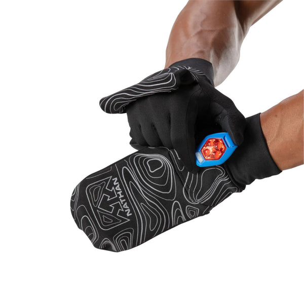 Nathan Men's HyperNight Reflective Convertible Glove/Mitt