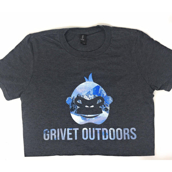 Grivet Outdoors Men's Cotton T-Shirt - Half Monkey Face