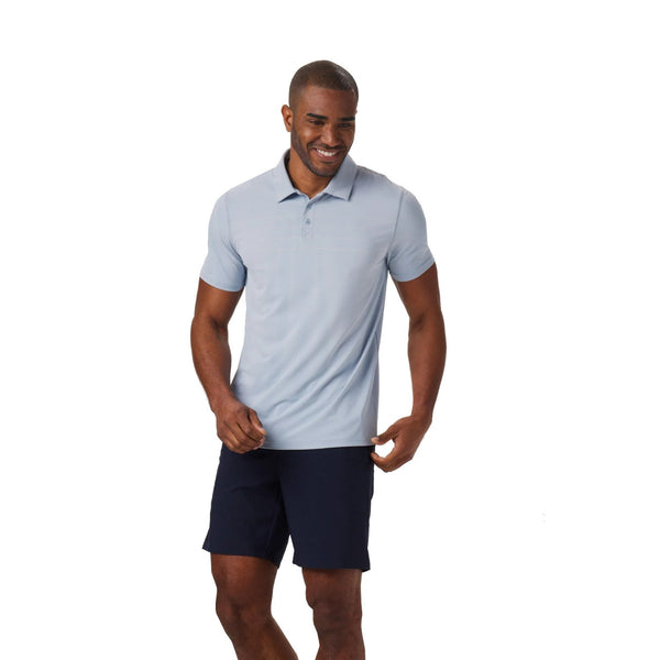 The Normal Brand Men's Fore Stripe Performance Polo