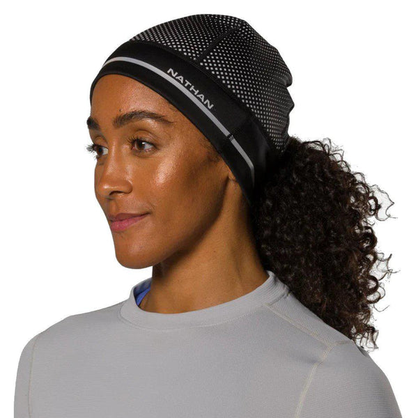 Nathan HyperNight Reflective Pony Tail Beanie