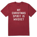 Christmas Spirit is Whiskey - Cranberry Red