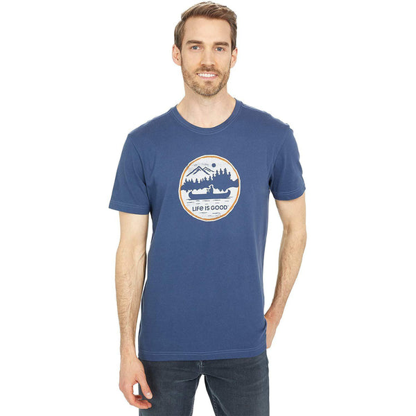 Life is Good Men's Crusher Crew Neck Tee - Explore