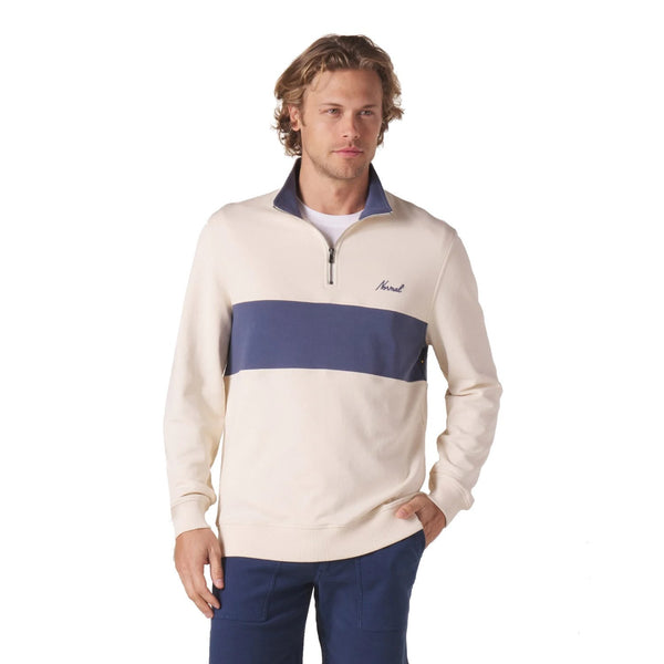 The Normal Brand Men's Cole Terry Retro Quarter-Zip
