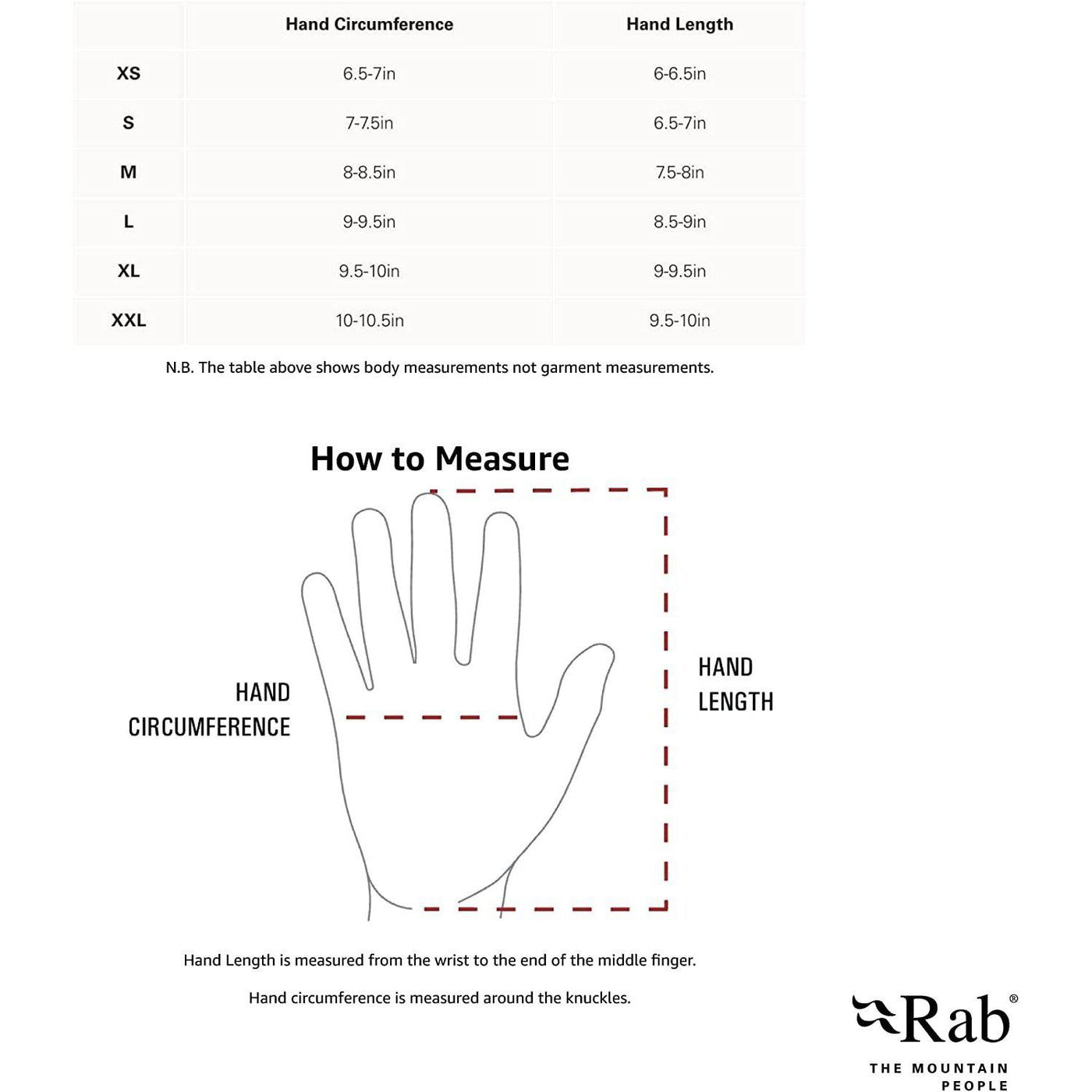 Rab Men's Power Stretch Pro Lightweight Gloves for Hiking and Skiing