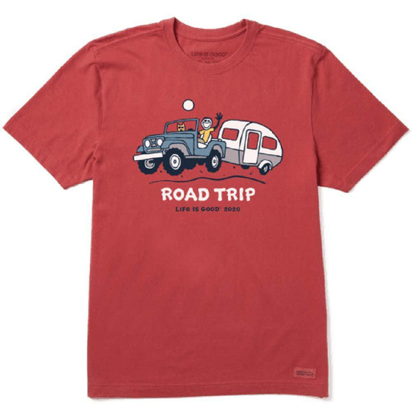 Life is Good Men's Crusher Crew Neck Tee - Explore