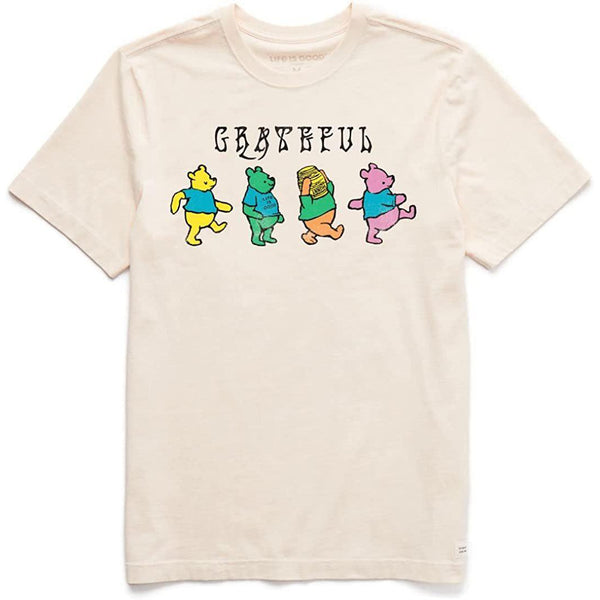 Life is Good Men's Crusher Crew Neck T-Shirt