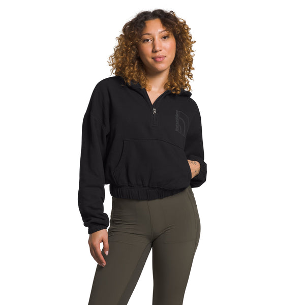 The North Face Women's Garment Dye Half Zip Hoodie