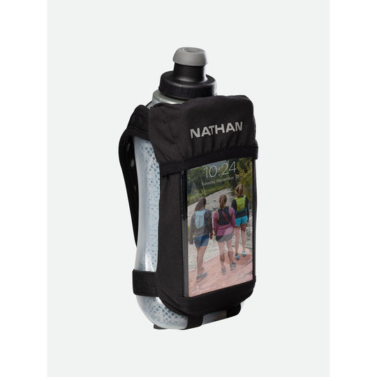 Nathan Quick Squeeze View 18oz Insulated Handheld Water Bottle