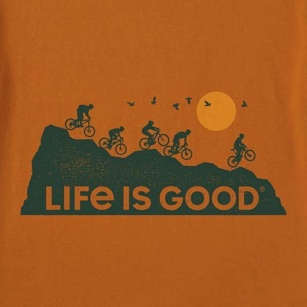 Life is Good Men's Crusher Crew Neck Tee - Explore