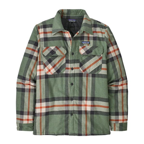 Patagonia Men's Insulated Organic Cotton Midweight Fjord Flannel Shirt