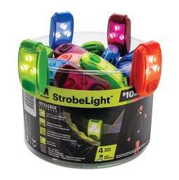 Nathan Strobe Light LED Safety Light Clip