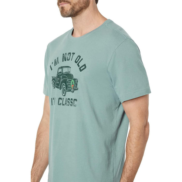 Life is Good Men's Crusher Crew Neck T-Shirt