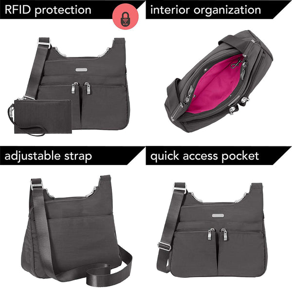 Baggallini Anti Theft Cross Over Crossbody