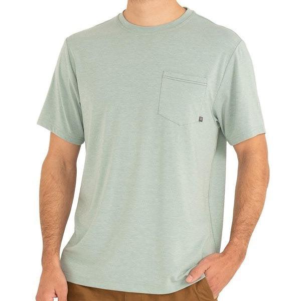 Free Fly Men's Bamboo Flex Pocket Tee