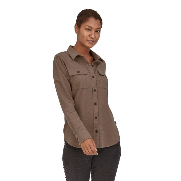 Patagonia Women's Long-Sleeved Organic Cotton Midweight Fjord Flannel Shirt