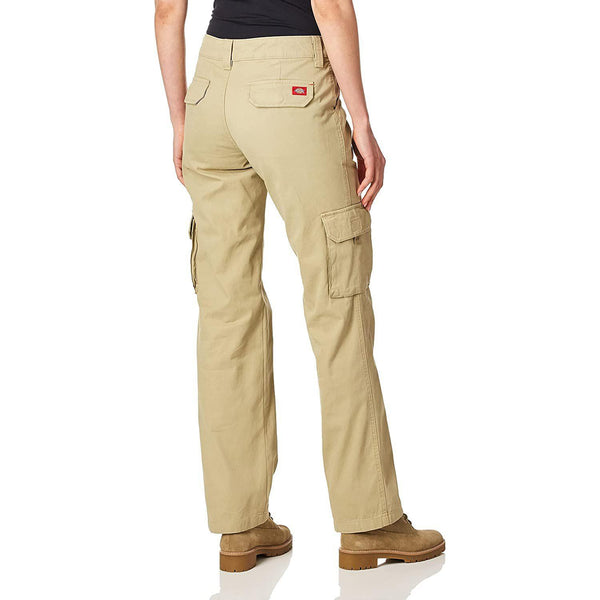 Dickies Women's Relaxed Fit Straight Leg Cargo Pant