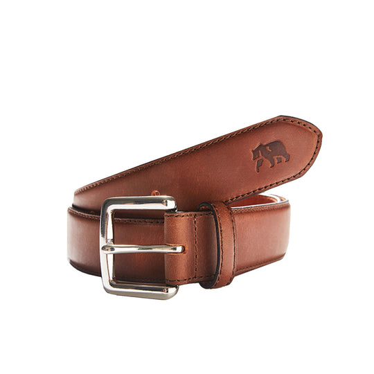 The Normal Brand Men's Classic Stiched Leather Belt