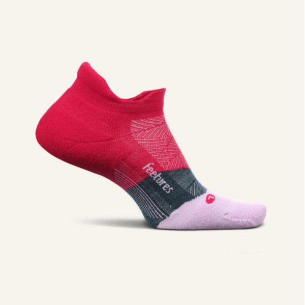 Feetures Unisex Elite Max Cushion No Show Tab Athletic Running Socks