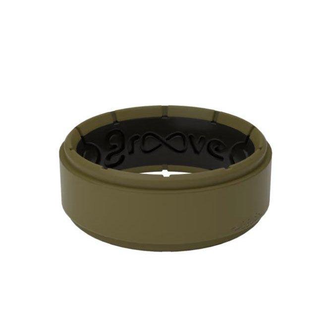 Groove + Life Zeus Edge Silicone Ring - Men's