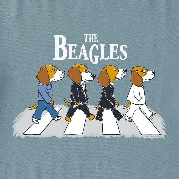 Life is Good Men's Crusher Crew Neck T-Shirt