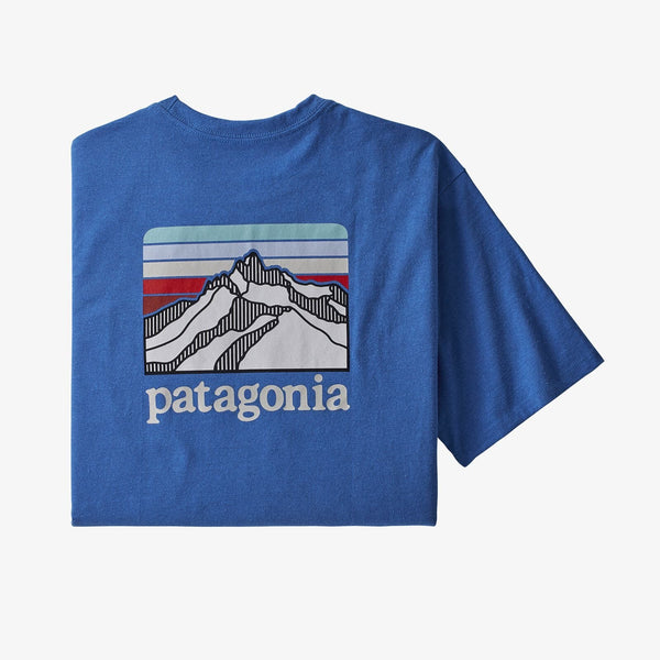 Patagonia Men’s Line Logo Ridge Pocket Responsibili-Tee