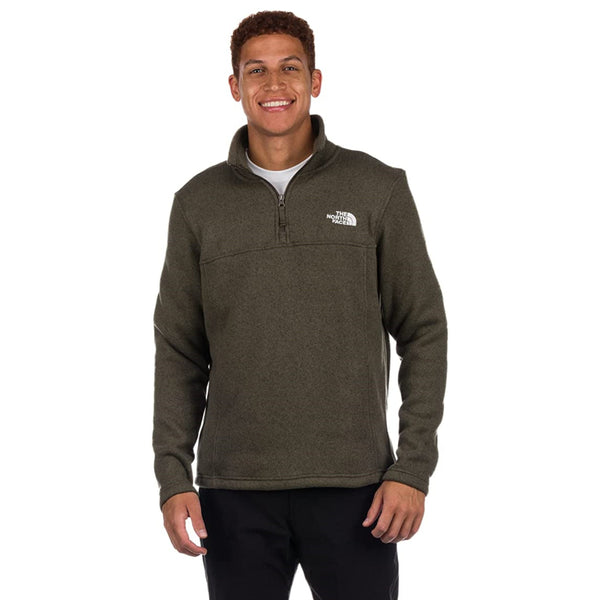THE NORTH FACE Men's TKA Glacier ¼ Zip Fleece Pullover, TNF Black, Small :  : Clothing, Shoes & Accessories