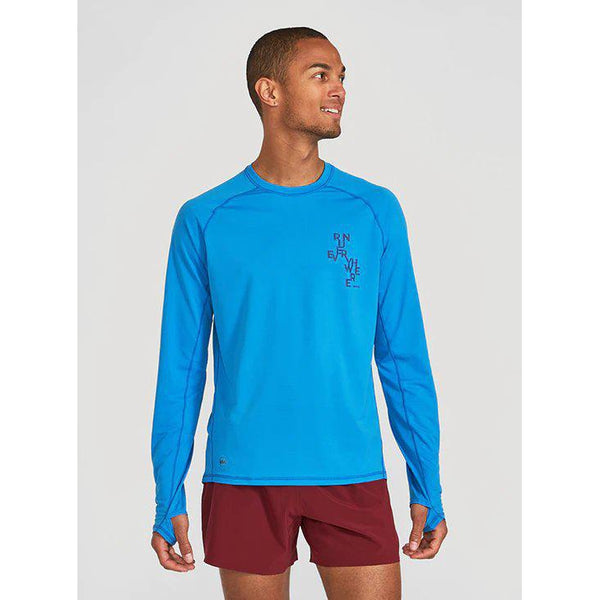 Janji Men's Helio Light Tech Long Sleeve Tee