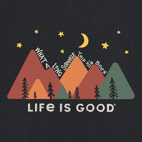 Life is Good Men's Crusher Crew Neck Tee - Explore
